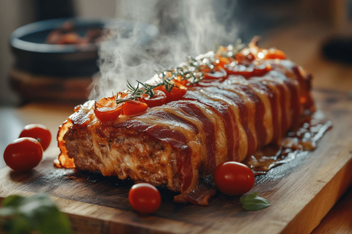 Bacon-cheese meatloaf recipe